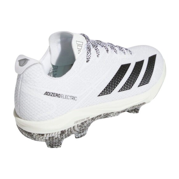 Size 14 Adidas Adizero Electric 2.0 TPU Exotic Speed Pack White Black Men JR7817